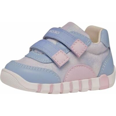 Geox Baby flicka B Iupidoo Sneaker, Lt Avio rosa, 4.5 UK Child Geox Baby flicka B Iupidoo Sneaker, Lt Avio rosa, 4.5 UK Child