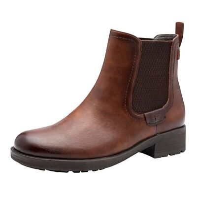 Tamaris Damen Chelsea 1-25378-45 Boot, Cognac, 6 UK, Konjak, 6 UK Tamaris Damen Chelsea 1-25378-45 Boot, Cognac, 6 UK, Konjak, 6 UK