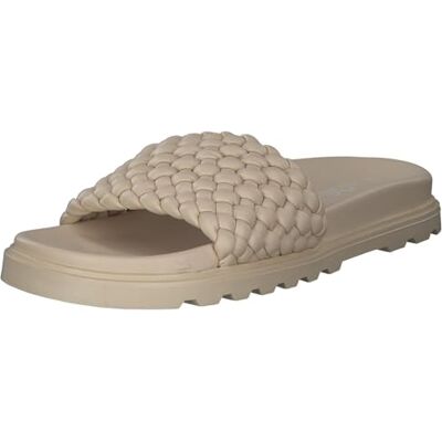 s.Oliver Damer 5-5-27400-38 glidande sandaler, Beige, 36 EU s.Oliver Damer 5-5-27400-38 glidande sandaler, Beige, 36 EU