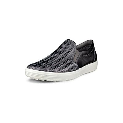 ECCO Mjuk 7 vävd trosa On Ii sneakers för kvinnor, Silver tung, 40/41 EU ECCO Mjuk 7 vävd trosa On Ii sneakers för kvinnor, Silver tung, 40/41 EU