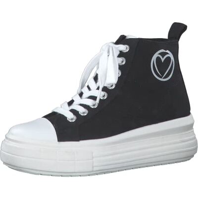 MARCO TOZZI Dam 2-2-25205-20 höga sneakers, svart, 40 EU, svart, 40 EU MARCO TOZZI Dam 2-2-25205-20 höga sneakers, svart, 40 EU, svart, 40 EU
