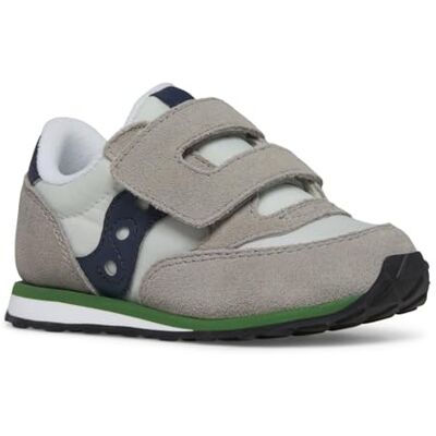 Saucony Originals Baby Jazz HL, Tofflor, Grå/Navy/Green, 22 EU, Grå Navy Green, 22 EU Saucony Originals Baby Jazz HL, Tofflor, Grå/Navy/Green, 22 EU, Grå Navy Green, 22 EU