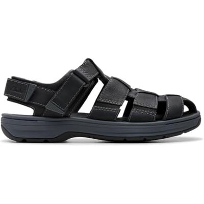 Clarks Saltway Cove Mens Black Leather, 9.5 Clarks Saltway Cove Mens Black Leather, 9.5