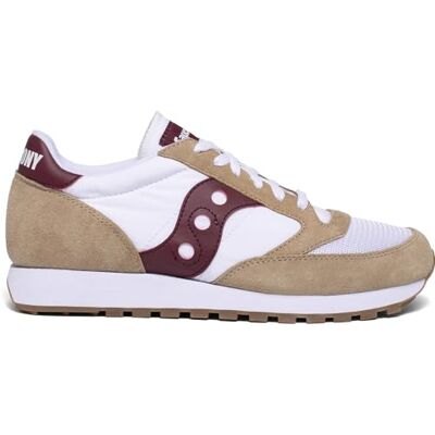 Saucony herr jazz original VINTAGEPEA sneaker, Brunt vitt vin, 37.5 EU Saucony herr jazz original VINTAGEPEA sneaker, Brunt vitt vin, 37.5 EU