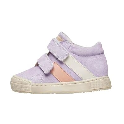 Falcotto Gazer VL-lädersneakers, Lila Lila, 20 EU Falcotto Gazer VL-lädersneakers, Lila Lila, 20 EU
