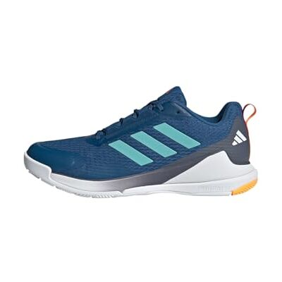adidas herr Novaflight 2 Indoor Shoes, Dusky Petrol/flash aqua/core black, 46 EU adidas herr Novaflight 2 Indoor Shoes, Dusky Petrol/flash aqua/core black, 46 EU