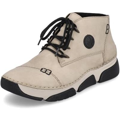 Rieker Dam Low-Top Sneaker 45902, halvskor för kvinnor, Beige 60, 42 EU Rieker Dam Low-Top Sneaker 45902, halvskor för kvinnor, Beige 60, 42 EU
