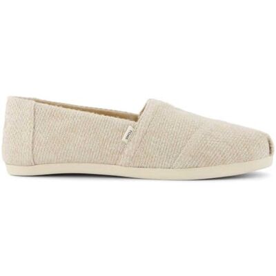 TOMS Alpargata Cloudbound Loafer för kvinnor platt, Havregryn gnistrande stickad, 39 EU TOMS Alpargata Cloudbound Loafer för kvinnor platt, Havregryn gnistrande stickad, 39 EU