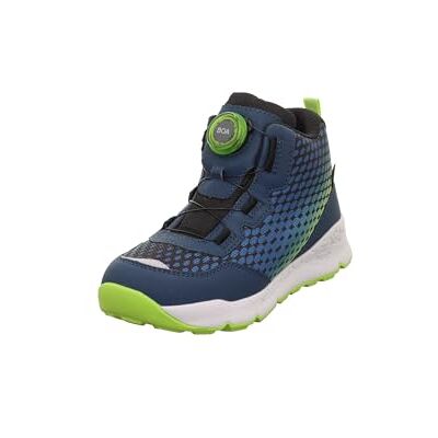 Superfit Jungen FREE RIDE leicht gefütterte Gore-Tex Sneaker, BLAU/HELLGRÜN 8000 Superfit Jungen FREE RIDE leicht gefütterte Gore-Tex Sneaker, BLAU/HELLGRÜN 8000