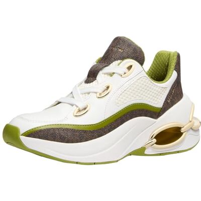 Michael Kors dam toni tränare sneaker, Äng grön, 37 EU Michael Kors dam toni tränare sneaker, Äng grön, 37 EU