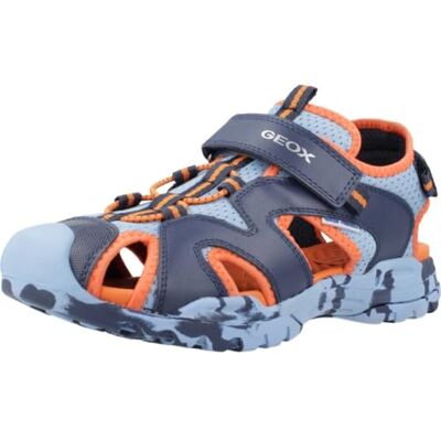 Geox Män J Borealis Boy C sandaler, Lt Blue Orange, 37 EU Geox Män J Borealis Boy C sandaler, Lt Blue Orange, 37 EU