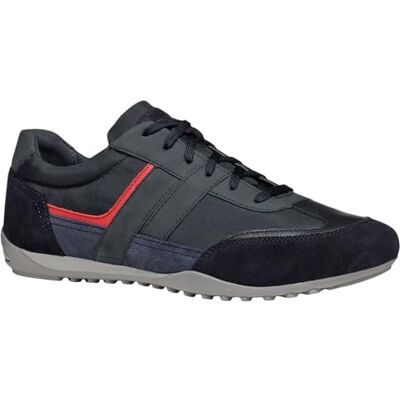 Geox Herr U Wells A sneakers, marinblå, 41 EU, marinblå, 41 EU Geox Herr U Wells A sneakers, marinblå, 41 EU, marinblå, 41 EU