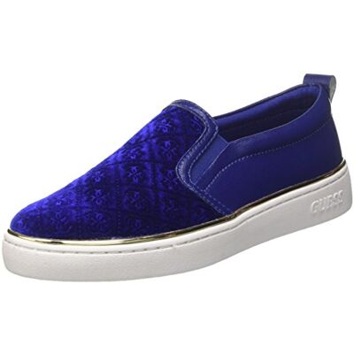 GUESS Gissa Glorienne, Kvinnors Låg hals Sneaker, Blå, 36 EU GUESS Gissa Glorienne, Kvinnors Låg hals Sneaker, Blå, 36 EU
