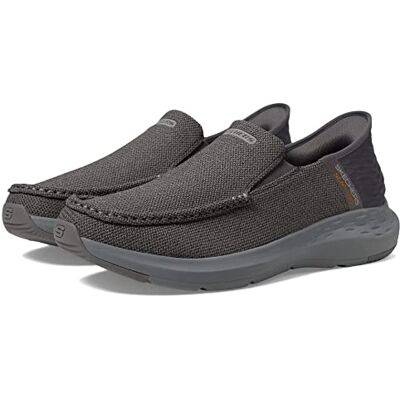 Skechers Herr Parson Ralven att trä på, Färg: grå, 42.5 EU Bred Skechers Herr Parson Ralven att trä på, Färg: grå, 42.5 EU Bred