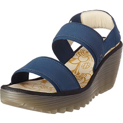 Fly London Yaco416fly sandal för kvinnor, BLÅ, 40 EU Fly London Yaco416fly sandal för kvinnor, BLÅ, 40 EU