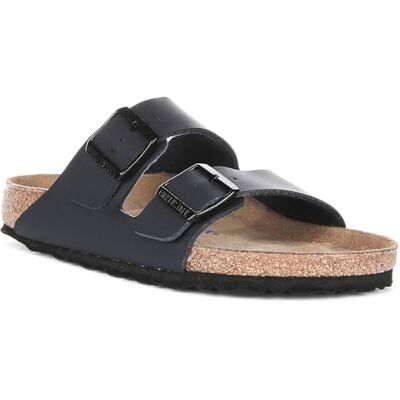 Birkenstock unisex – vuxen Arizona 51061, träskor och pantoletter av Birko-Flor (normal), blå, 37 EU Birkenstock unisex – vuxen Arizona 51061, träskor och pantoletter av Birko-Flor (normal), blå, 37 EU
