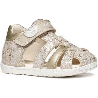 Geox B Macchia Gin Sandal, baby-flicksandaler, Beige Lt Gold, 23 EU Geox B Macchia Gin Sandal, baby-flicksandaler, Beige Lt Gold, 23 EU