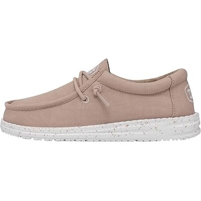 HEYDUDE Hey Dude Wally Youth Slub Canvas mockasin, ljusbrun, 34 EU, SOLBRÄNNA, 34 EU HEYDUDE Hey Dude Wally Youth Slub Canvas mockasin, ljusbrun, 34 EU, SOLBRÄNNA, 34 EU