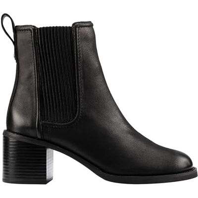 Clarks Chamberly Top Womens Black Leather, 3 Clarks Chamberly Top Womens Black Leather, 3
