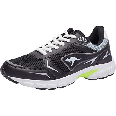 KangaROOS Unisex K-rh Amos sneakers, Jet Black White, 37 EU KangaROOS Unisex K-rh Amos sneakers, Jet Black White, 37 EU