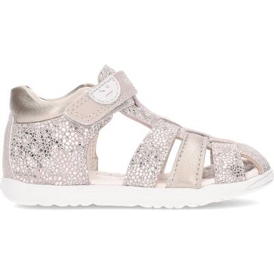 Geox flickors B Sandal Macchia Gir, Beige Lt Guld, 6 UK Child Geox flickors B Sandal Macchia Gir, Beige Lt Guld, 6 UK Child