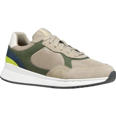 Geox Herr U BRANTHON B sneakers, musksk/sand, 42 EU Geox Herr U BRANTHON B sneakers, musksk/sand, 42 EU