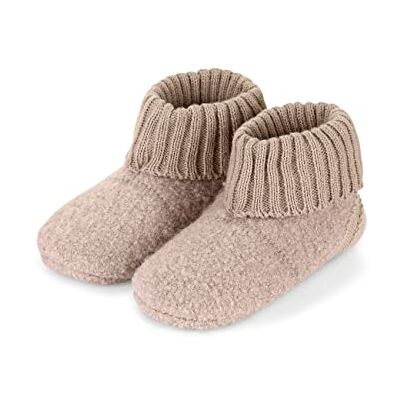 Sterntaler Unisex barn baby uni tofflor, Beige, 18 EU Sterntaler Unisex barn baby uni tofflor, Beige, 18 EU