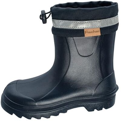 Fischer Markenschuh Fischer barnstövlar unisex vattentäta och lätta att rengöra med dragband 201022, blå, 30 EU Fischer Markenschuh Fischer barnstövlar unisex vattentäta och lätta att rengöra med dragband 201022, blå, 30 EU