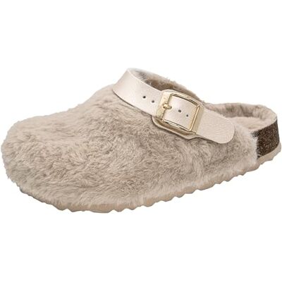 Fischer Markenschuh Fischer Shetland tofflor, beige, 32 EU, Beige, 32 EU Fischer Markenschuh Fischer Shetland tofflor, beige, 32 EU, Beige, 32 EU