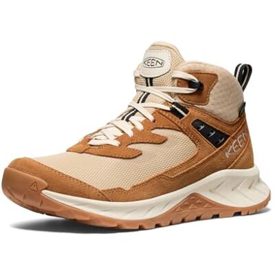 KEEN Hightrail Mid vattentäta vandringsstövlar för kvinnor, Safari/Chipmunk, 2.5 UK, Safari Chipmunk, 35 EU KEEN Hightrail Mid vattentäta vandringsstövlar för kvinnor, Safari/Chipmunk, 2.5 UK, Safari Chipmunk, 35 EU