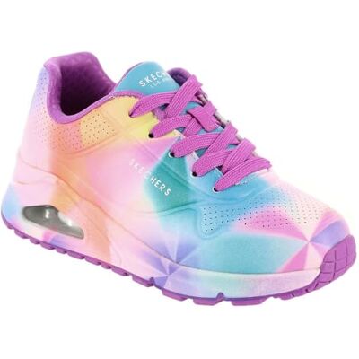 Skechers Uno Gen1 Sneaker för flickor, Lila multi, 36.5 EU Skechers Uno Gen1 Sneaker för flickor, Lila multi, 36.5 EU