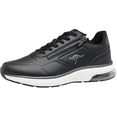 KangaROOS K-PL Proud RV sneakers, Jet Black/dk silver, 39 EU, Jet Black Dk Silver, 39 EU KangaROOS K-PL Proud RV sneakers, Jet Black/dk silver, 39 EU, Jet Black Dk Silver, 39 EU