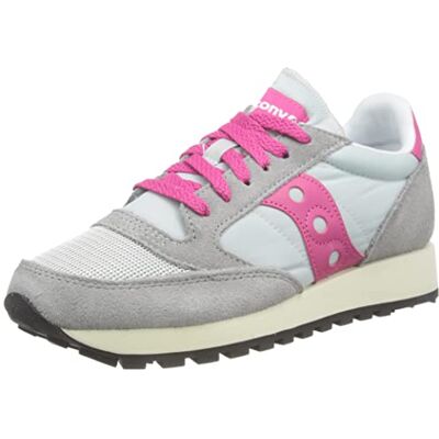 Saucony Jazz Original Vintage, Sneaker Donna, Grigio Rosa, 35.5 EU Saucony Jazz Original Vintage, Sneaker Donna, Grigio Rosa, 35.5 EU