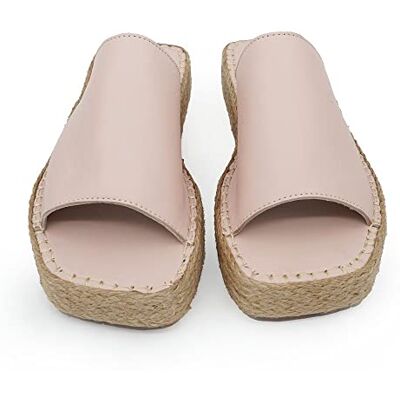 Bonateks Dam DERBTRLKY100224 Wedge Sandal, beige, 39 EU, Beige, 39 EU Bonateks Dam DERBTRLKY100224 Wedge Sandal, beige, 39 EU, Beige, 39 EU