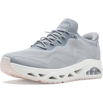 Skechers Uno Glide-Step för kvinnor – luftglidare handsfree slip-on, Grå, 9.5 Skechers Uno Glide-Step för kvinnor – luftglidare handsfree slip-on, Grå, 9.5