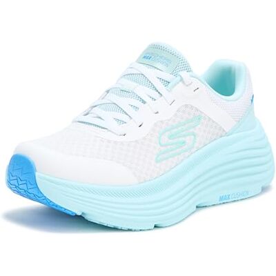 Skechers Women's Max Cushioning Endeavour Canova Sneaker, White/Light Blue, 5 Skechers Women's Max Cushioning Endeavour Canova Sneaker, White/Light Blue, 5