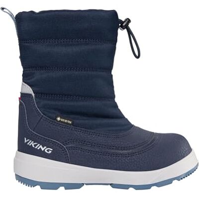 Viking Toasty Pull-on Warm GTX, Unisex snökänga, Navy, 25 EU bred Viking Toasty Pull-on Warm GTX, Unisex snökänga, Navy, 25 EU bred