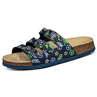 Superfit Fussbettpantoffel Tofflor Pojkar, Blå (Blue/Green 8020), 27 EU Superfit Fussbettpantoffel Tofflor Pojkar, Blå (Blue/Green 8020), 27 EU