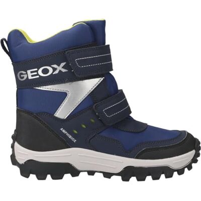 Geox Pojkar J Himalaya Boy B ABX Ankle Boot, Marinblå lime, 32 EU Geox Pojkar J Himalaya Boy B ABX Ankle Boot, Marinblå lime, 32 EU
