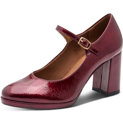 Tamaris dampump med rem 1–22462-45 pumps, Merlot, 39 EU Tamaris dampump med rem 1–22462-45 pumps, Merlot, 39 EU