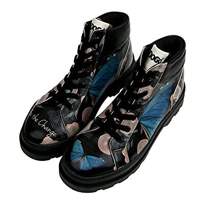 DOGO Adriana, Mode Boot Kvinna, Svart, 36 EU, Svart, 36 EU DOGO Adriana, Mode Boot Kvinna, Svart, 36 EU, Svart, 36 EU