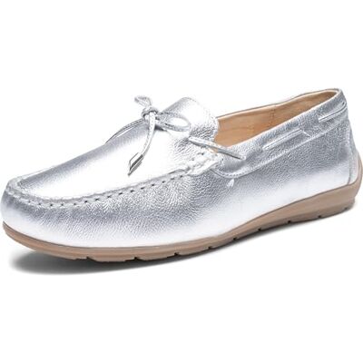 ARA dam Alabama mockasin, silver, 41 EU ARA dam Alabama mockasin, silver, 41 EU