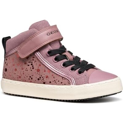 Geox J Kalispera Girl sneakers, DK rosa/svart, 36 EU, Dk Rose Black, 36 EU Geox J Kalispera Girl sneakers, DK rosa/svart, 36 EU, Dk Rose Black, 36 EU
