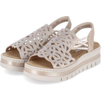 Rieker dam V4941 sandaler, beige, 41 EU Rieker dam V4941 sandaler, beige, 41 EU