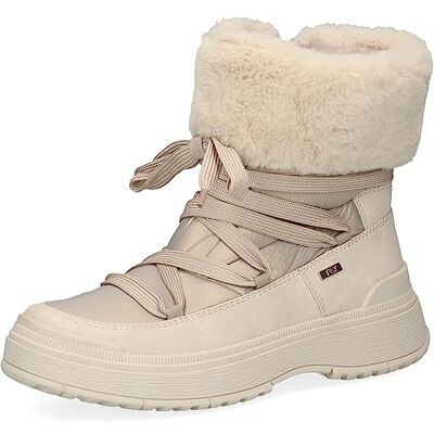 CAPRICE dam 9-26214-41 halvlång stövel, Beige kam, 39 EU CAPRICE dam 9-26214-41 halvlång stövel, Beige kam, 39 EU