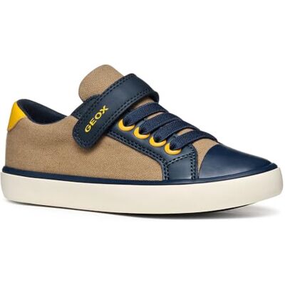 Geox Pojke J Gisli Boy B Basket, Camel Navy, 34 EU Geox Pojke J Gisli Boy B Basket, Camel Navy, 34 EU