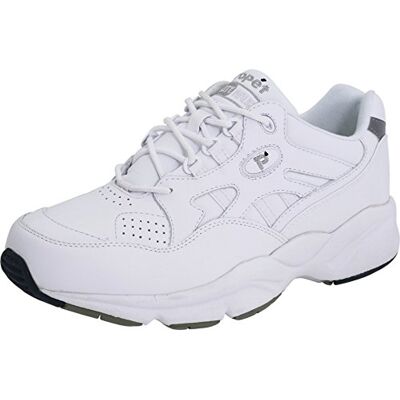 Propét Stability Walker Sneaker för män, Vitt, 42.5 EU X-Bred Propét Stability Walker Sneaker för män, Vitt, 42.5 EU X-Bred