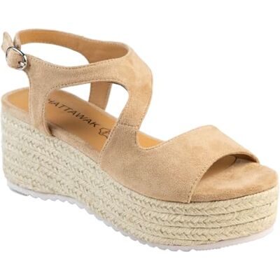 CHATTAWAK Dam 18HJOSTAVBEIGE41 Klacksandal, beige, 41 EU, Beige färg, 41 EU CHATTAWAK Dam 18HJOSTAVBEIGE41 Klacksandal, beige, 41 EU, Beige färg, 41 EU