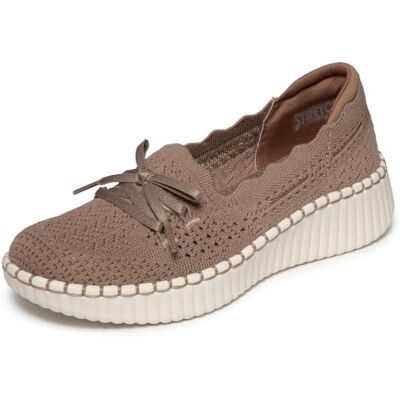Skechers Wilshire BLVD-Knit Sail båtsko för kvinnor, mocka, 35 EU, Mocka, 35 EU Skechers Wilshire BLVD-Knit Sail båtsko för kvinnor, mocka, 35 EU, Mocka, 35 EU