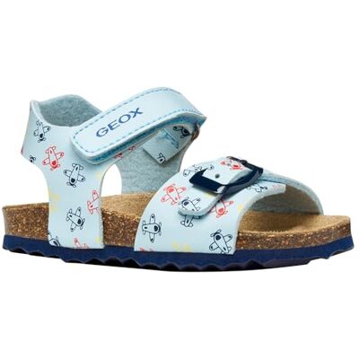 Geox B CHALKI Boy Sandal, LT blå, 25 EU Geox B CHALKI Boy Sandal, LT blå, 25 EU